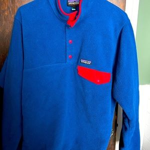 Patagonia Snap Fleece Pullover in Blue